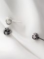 thumb 925 Sterling Silver Ball Vintage Stud Earring 3