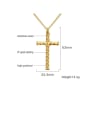 thumb Stainless Steel Cross Minimalist Regligious Necklace 4