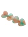 thumb Cellulose Acetate Trend Heart Alloy Multi Color Jaw Hair Claw 4