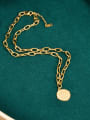 thumb Titanium Steel Heart Vintage Necklace 1