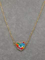 thumb Stainless steel Multi Color Miyuki beads Geometric Bohemia Necklace 2
