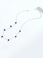 thumb 925 Sterling Silver With 14k White Gold Plated Minimalist Clavicle Necklaces 2