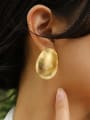 thumb Stainless steel Geometric Minimalist Stud Earring 1
