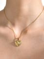 thumb Stainless steel Heart Minimalist Necklace 1