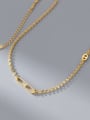 thumb 925 Sterling Silver Geometric Minimalist Necklace 2