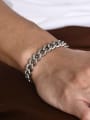 thumb Stainless steel Geometric Chain Hip Hop Link Bracelet 1