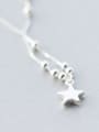 thumb 925 Sterling Silver Bead  Star Minimalist  Anklet 1