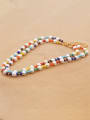 thumb Freshwater Pearl Multi Color Miyuki beads Pure handmade Necklace 0
