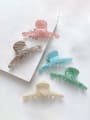 thumb Acrylic Trend Geometric Multi Color Jaw Hair Claw 0