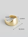 thumb 925 Sterling Silver Geometric Minimalist Single Earring(Single-Only One) 2