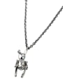 thumb Vintage Sterling Silver With Platinum Plated Simplistic rabbit Necklaces 0