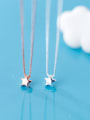 thumb 925 Sterling Silver Minimalist  Star  Pendant  Necklace 0