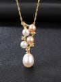 thumb 925 Sterling Silver Freshwater Pearl Pendant Necklace 2