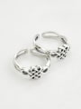 thumb Vintage Sterling Silver With Platinum Plated Ethnic Irregular Free Size Rings 1