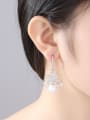 thumb Copper Imitation Pearl Geometric Luxury Huggie Earring 3