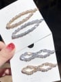 thumb Alloy With Rose Gold Plated Fashion Geometric Hair Pins 2