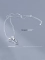 thumb 925 Sterling Silver Bowknot Minimalist Necklace 4