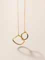 thumb 925 Sterling Silver Hollow Geometric Minimalist Necklace 1