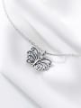 thumb 925 Sterling Silver Butterfly Vintage Pendant  Necklace 0
