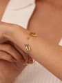 thumb Stainless steel Shell Irregular Hip Hop Link Bracelet 1