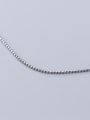 thumb 925 Sterling Silver Round Minimalist Bead Chain 2