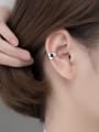 thumb 925 Sterling Silver Geometric Minimalist Clip Earring 3