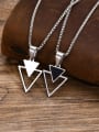 thumb Stainless steel Geometric Hip Hop Necklace 0