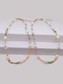 thumb Freshwater Pearl Multi Color Geometric Bohemia Miyuki beads  Necklace 2