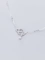 thumb 925 Sterling Silver Rhinestone Diamond clouds  Necklace 2
