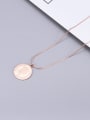 thumb Titanium Double-sided pattern  Necklace 3