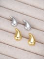 thumb 925 Sterling Silver Water Drop Minimalist Stud Earring 2