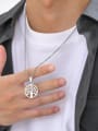 thumb Stainless steel Geometric Hip Hop Necklace 1