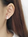 thumb 925 Sterling Silver Enamel Friut Minimalist Stud Earring 2
