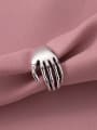 thumb 925 Sterling Silver Palm Vintage Band Ring 0