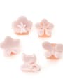 thumb Cellulose Acetate Cute Flower Zinc Alloy Jaw Hair Claw 0