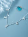 thumb 925 Sterling Silver  Minimalist Hollow Star Moon Pendant Necklace 0