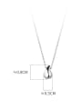 thumb 925 Sterling Silver Water Drop Minimalist Necklace 4