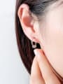 thumb Stainless steel Geometric Minimalist Hoop Earring 1