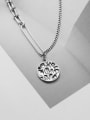 thumb 925 Sterling Silver Round Vintage Necklace 3