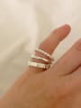 thumb 925 Sterling Silver Smooth Free Size Ring 0