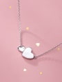 thumb 925 Sterling Silver Shell  Heart Minimalist Necklace 0
