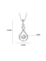 thumb 925 Sterling Silver Moissanite Irregular Dainty Necklace 2