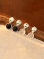 thumb 925 Sterling Silver Resin  Geometric Vintage Drop Earring 2