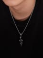 thumb Stainless steel Snake Hip Hop Necklace 2
