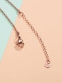 thumb Stainless steel Bead Geometric Trend Lariat Necklace 2