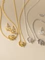thumb 925 Sterling Silver Cubic Zirconia Minimalist Heart Earring and Necklace Set 3