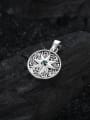 thumb 925 Sterling Silver Ethnic Embossed Texture Star  Pendant 3