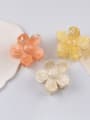 thumb Cellulose Acetate Trend Flower Alloy Jaw Hair Claw 3