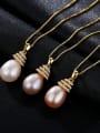 thumb 925 Sterling Silver Freshwater Pearl  pendant Necklace 2