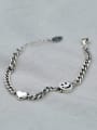thumb Vintage Sterling Silver With Antique Silver Plated Vintage Heart Bracelets 2